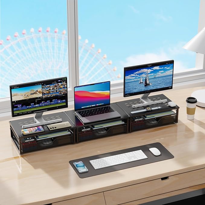 gianotter Computer Monitor Stand Riser, Desk Organizers and Accessories