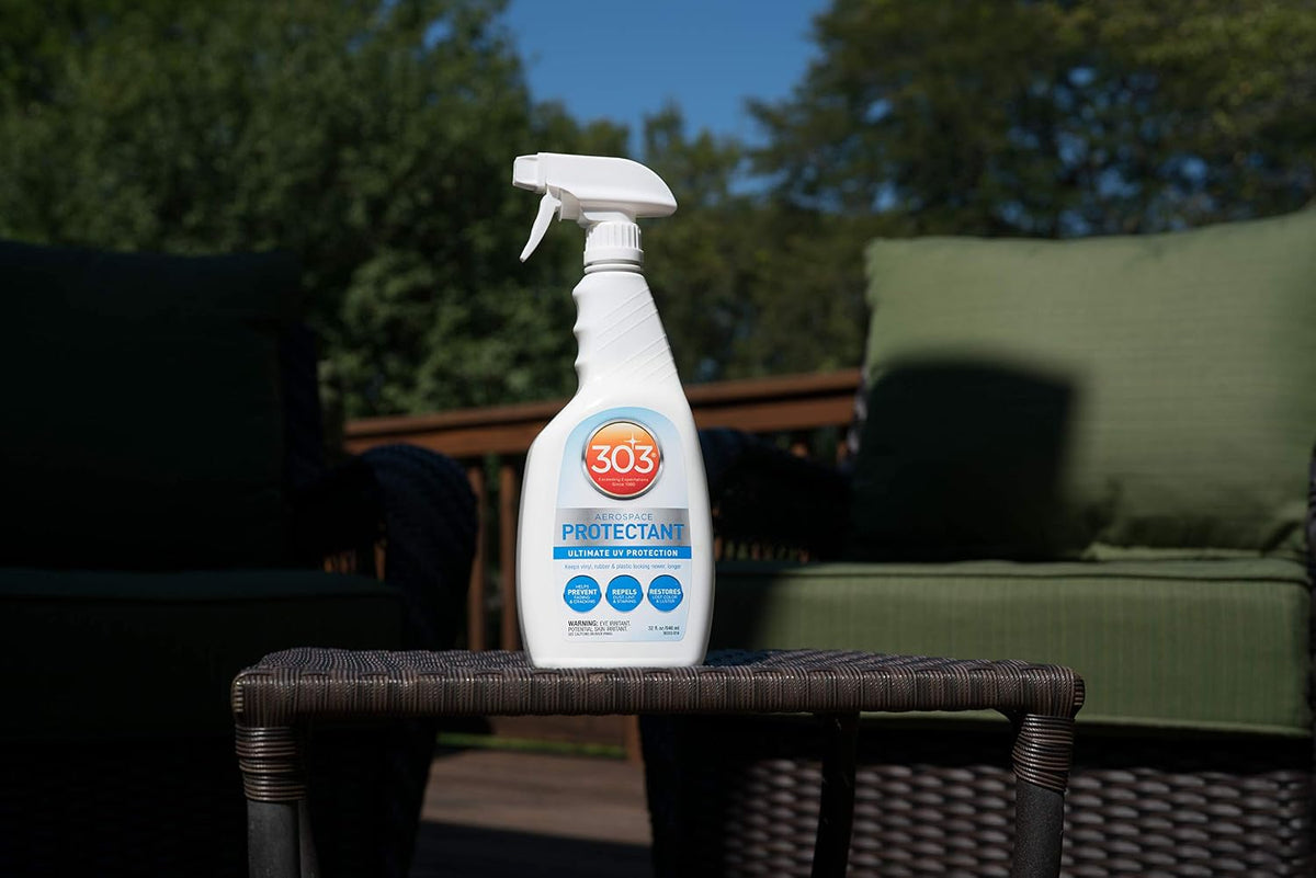 303 Aerospace Protectant for Vinyl, Plastic & Rubber, 32 oz | Provides UV protection while helping prevent fading, cracking, and discoloration.