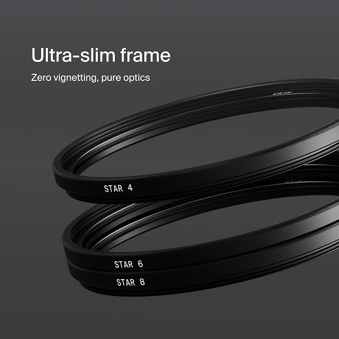 Urth 52mm 3-in-1 Star Lens Filter Kit — 4, 8 Point Starburst Effects