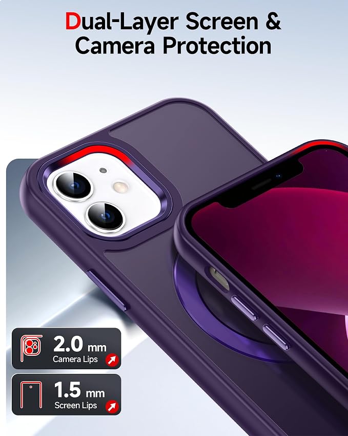 LeYi for iPhone-12-Pro Case/i Phone-12 Cases: for MagSafe