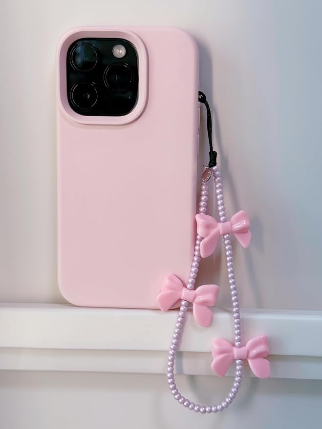 Drawwind Phone Charm Beaded Wristlet Strap Universal Cell Phone Lanyard Cute