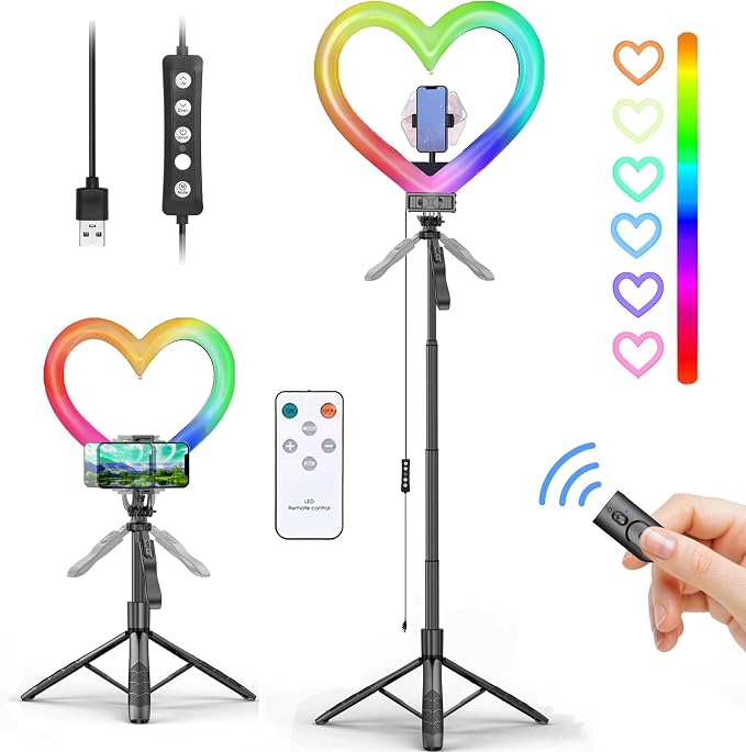 Heart Ring Light