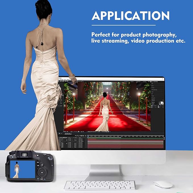 Royal Blue Backdrop, Photo Booth Portrait Photography Backdrops, Studio Blue
