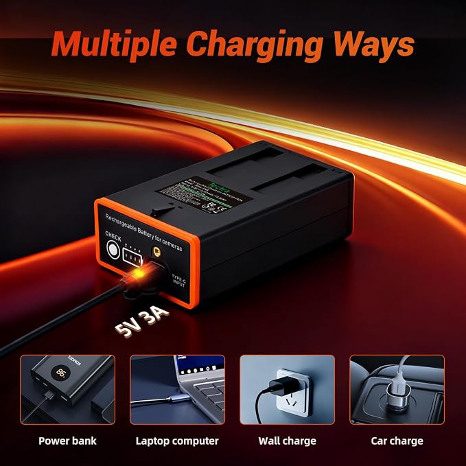 Tectra 2-Pack Rechargeable Battery