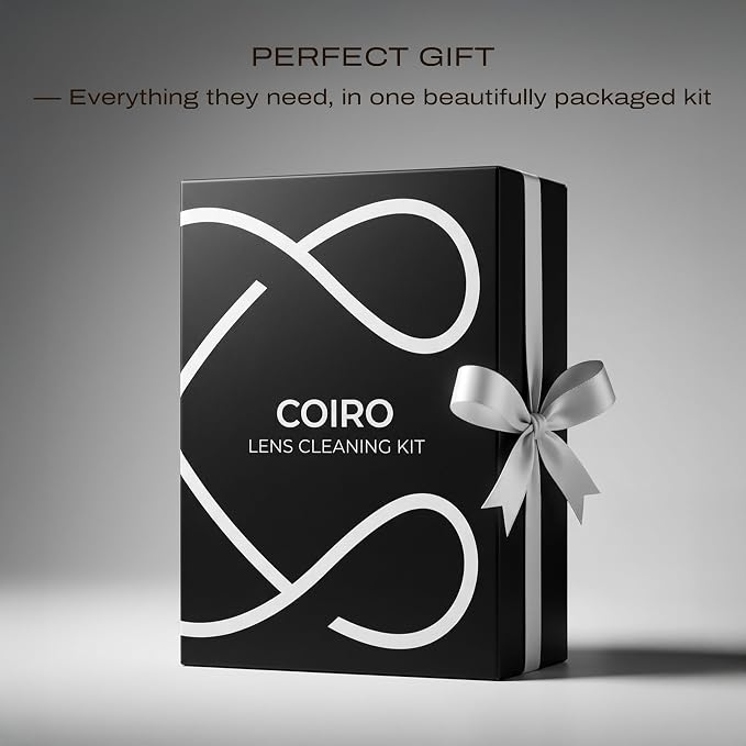 C Coiro Camera Lens Cleaning Kit 7 in 1 – Lens Pen, Air Blower, Sensor Cleaning