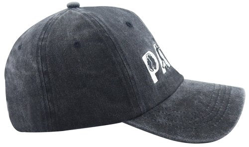 Boxing Gifts for Men, Boxing Accessories Pappy Baseball Cap, Classic Papa Hat, Christmas Fathers Day Birthday Gifts for Dad Grandpa Bro Black