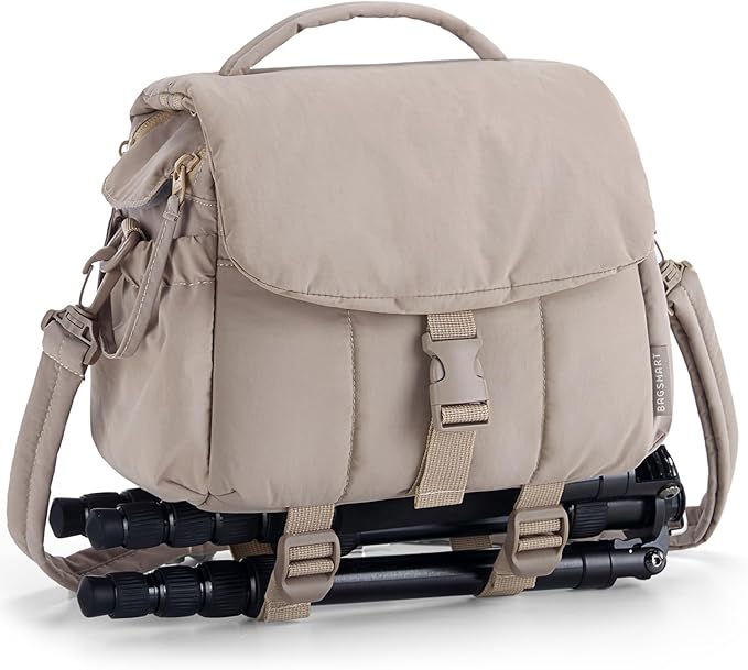 BAGSMART Small Camera Bag, DSLR Camera Case