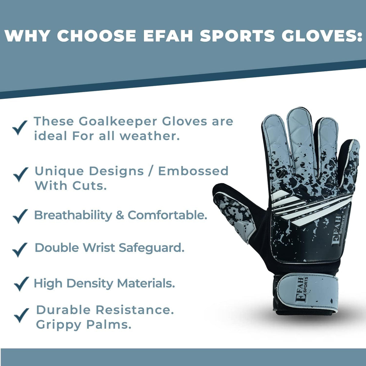Regine Soccer Goalkeeper Gloves - Strong Grip for Kids & Youth | Perfect for Football Matches