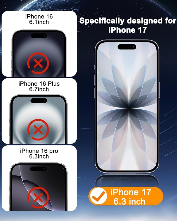 SIBEITU 3 Pack Screen Protector