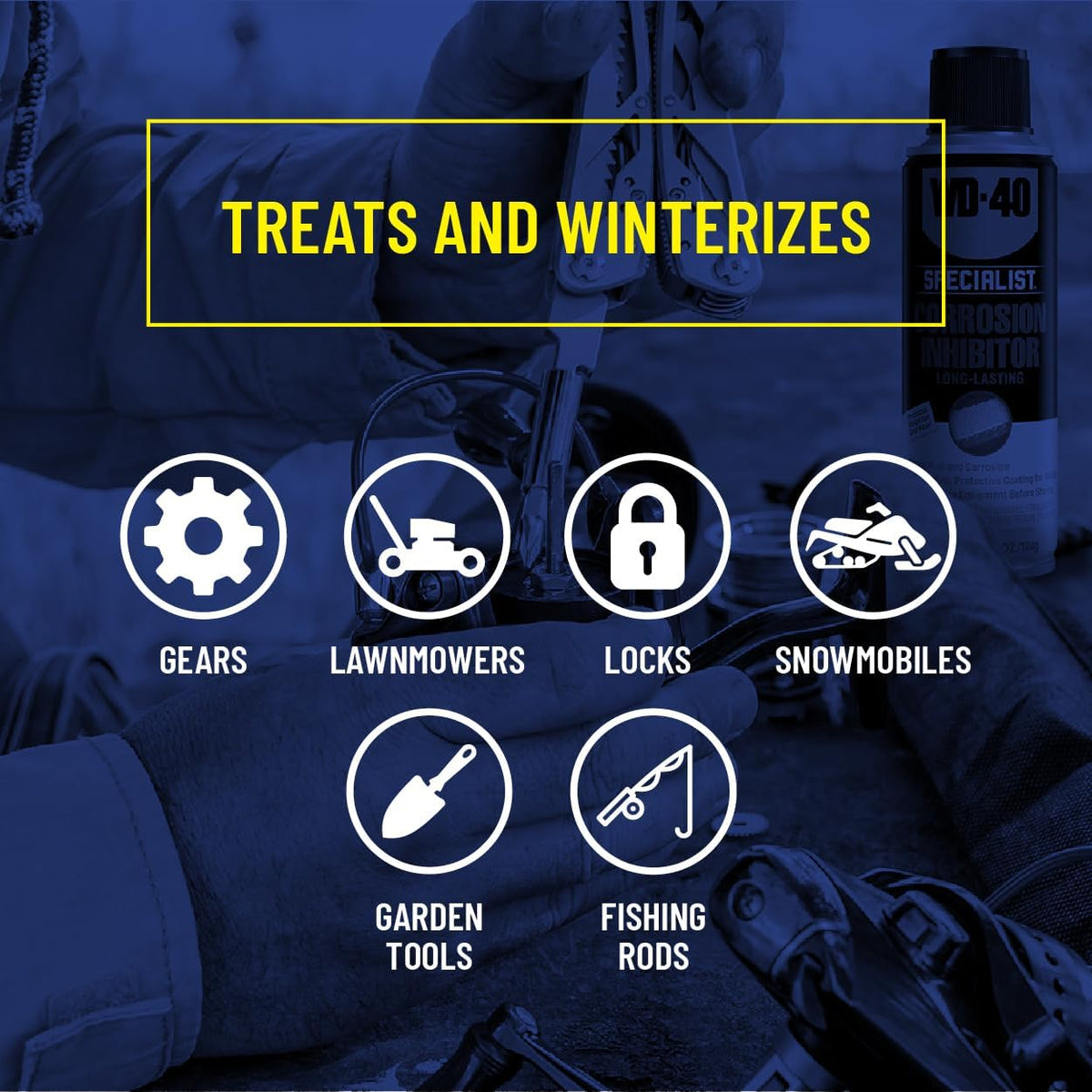 WD-40 Specialist Corrosion Inhibitor, Long-Lasting Anti-Rust Spray, 6.5 OZ