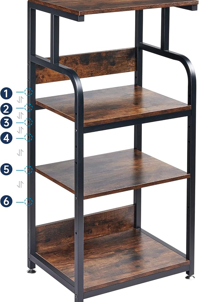 Fannova 4-Tier Printer Stand