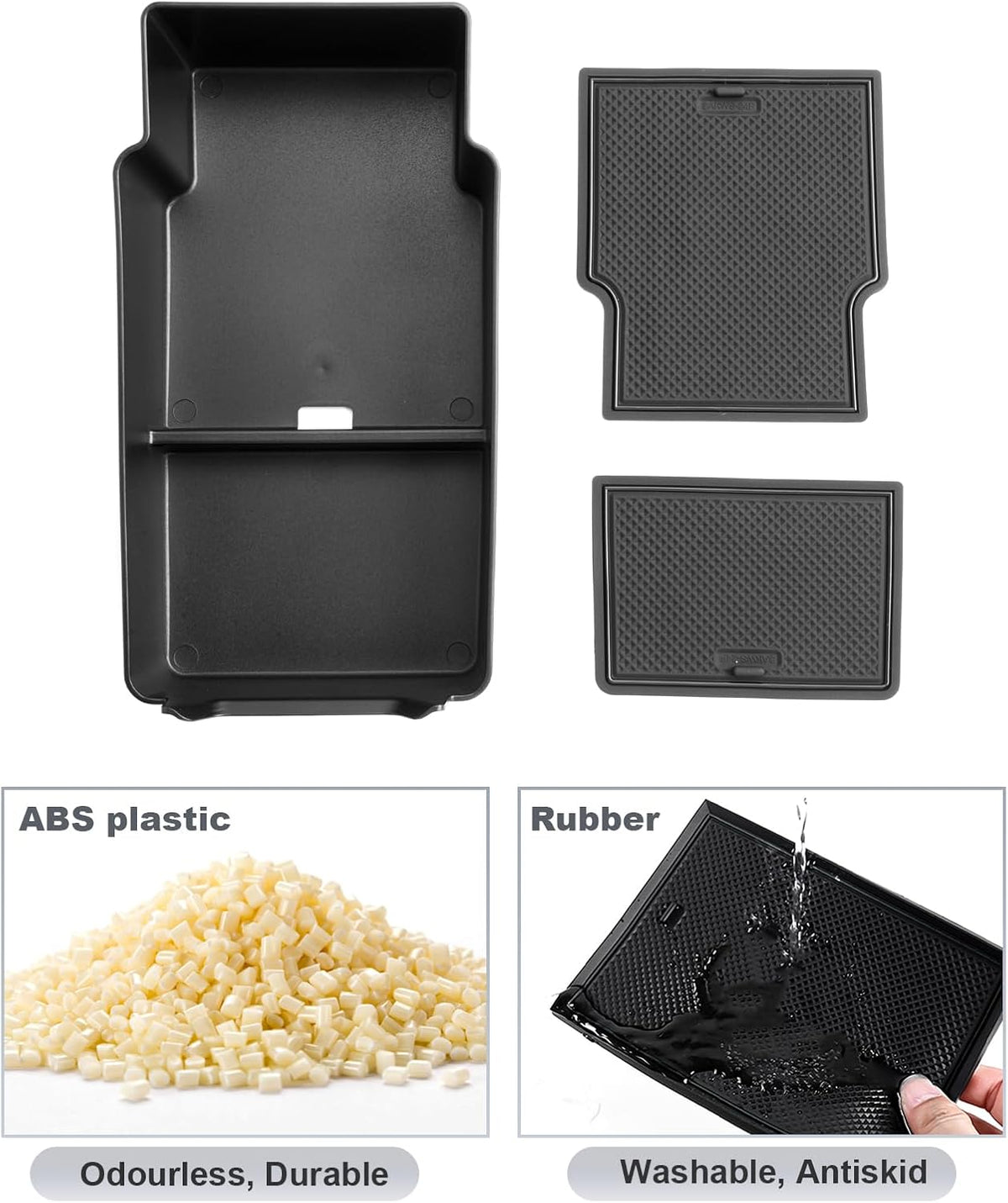 SKTU Upgrade for 2024 2025 2026 Buick Envision Accessories Center Console Organizer for 2024 2025 2026 Buick Envision (Preferred/Sport Touring/Avenir) Console Tray 2024-2026 Envision Insert ABS Tray
