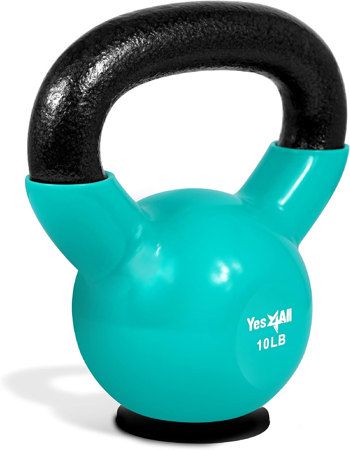 Yes4All Kettlebell Set - Rubber Base Strength Training Weights for Women (10-65 lbs)