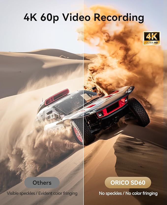 ORICO 256GB SD Card, 4K UHD, Full HD, SDXC Memory Card