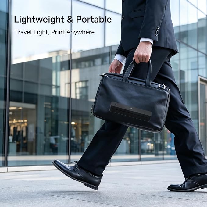 HPRT Portable Thermal Printer-Inkless Printer, Supports Thermal Paper&Labels