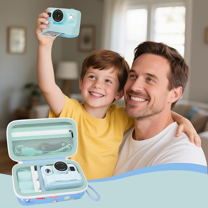 kids Instant Print Camera Case Compatible