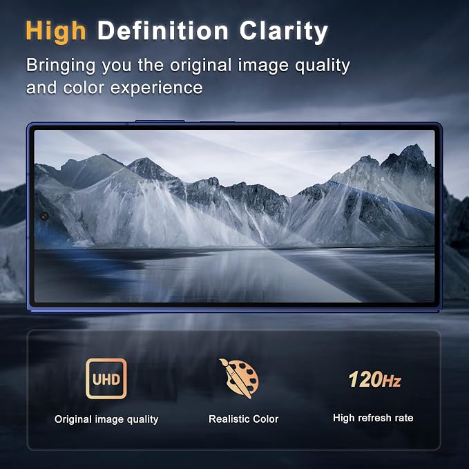 9 Pack for Samsung Galaxy Z Fold 7 Screen Protector, 3 Pac Inside Soft Film + 3