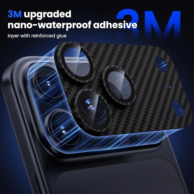 WSKEN for iPhone 17 Pro Max Camera Lens Protector, Metal Aluminum Alloy