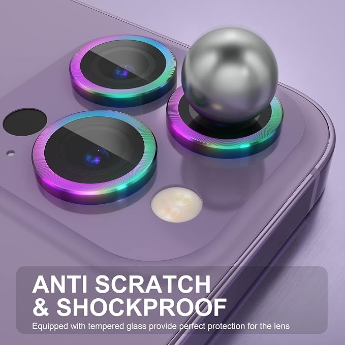 Choiche Compatible for iPhone 14 Pro/iPhone 14 Pro Max Camera Lens Protector