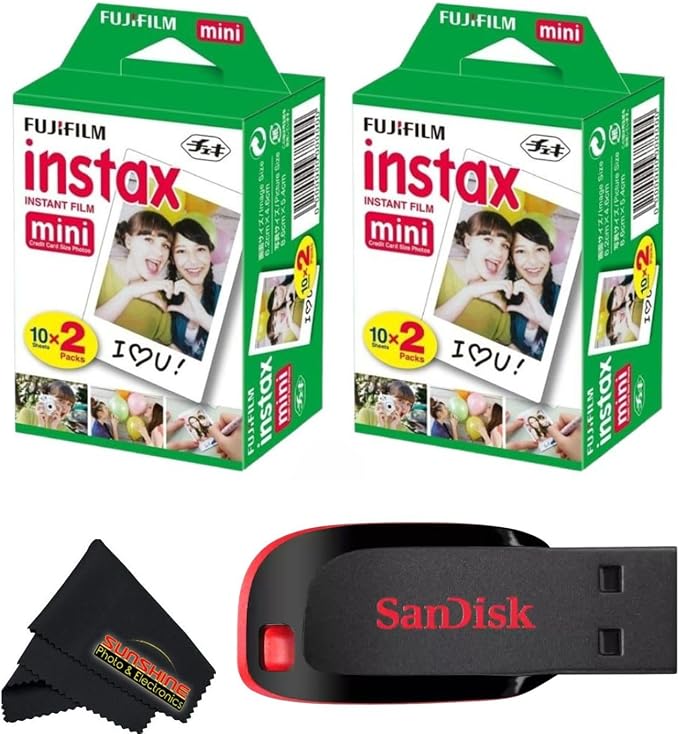 Fujifilm Instax Mini Instant Camera Film