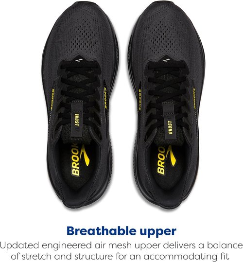 Brooks Men's Ghost 17 Running Shoes - Lightweight Comfort for Neutral Runners | Size Options Available