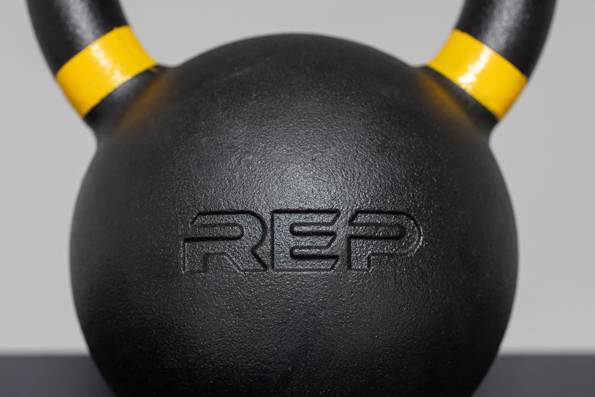 REP Fitness Kettlebell Set - Cast Iron Strength Training Weights, 4kg to 24kg (9lb to 53lb) for Home Gym