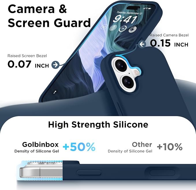 GolbinBox Magnetic for iPhone 17 Case, Compatible