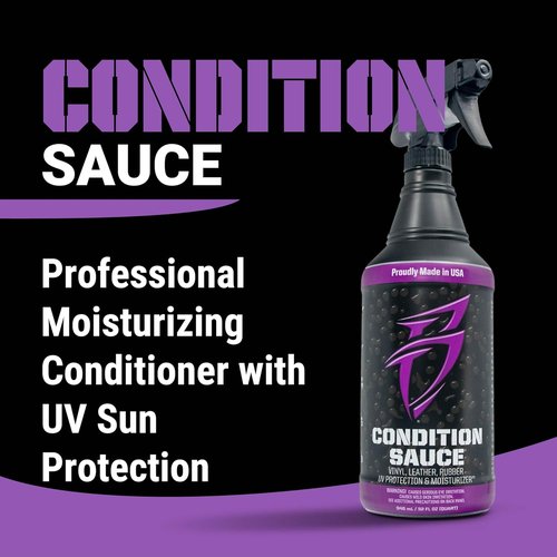 Boat Bling Condition Sauce - Premium Interior Moisturizer with UV Protection | 32 oz for Boats & RVs