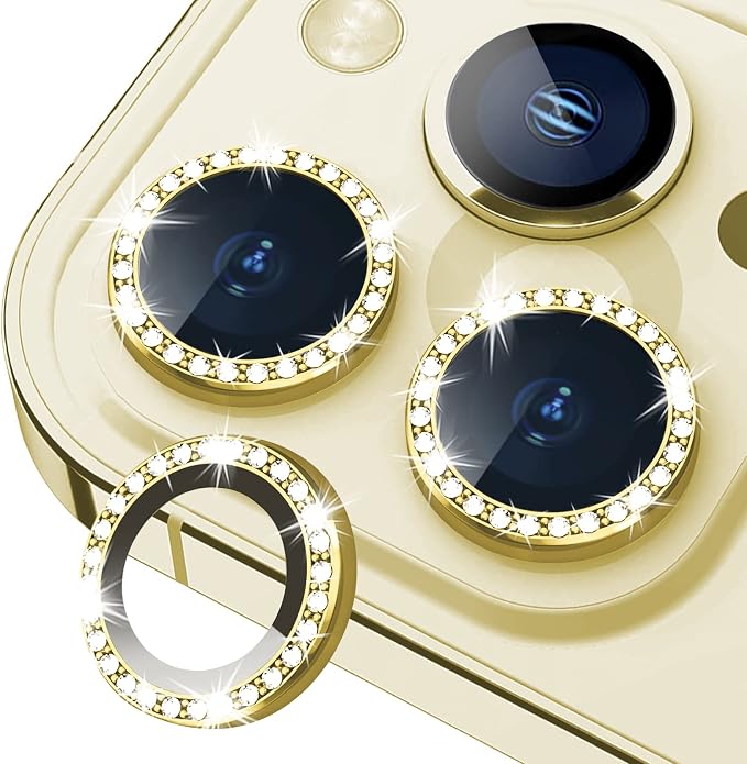 Bling Diamond Individual Camera Lens Protector