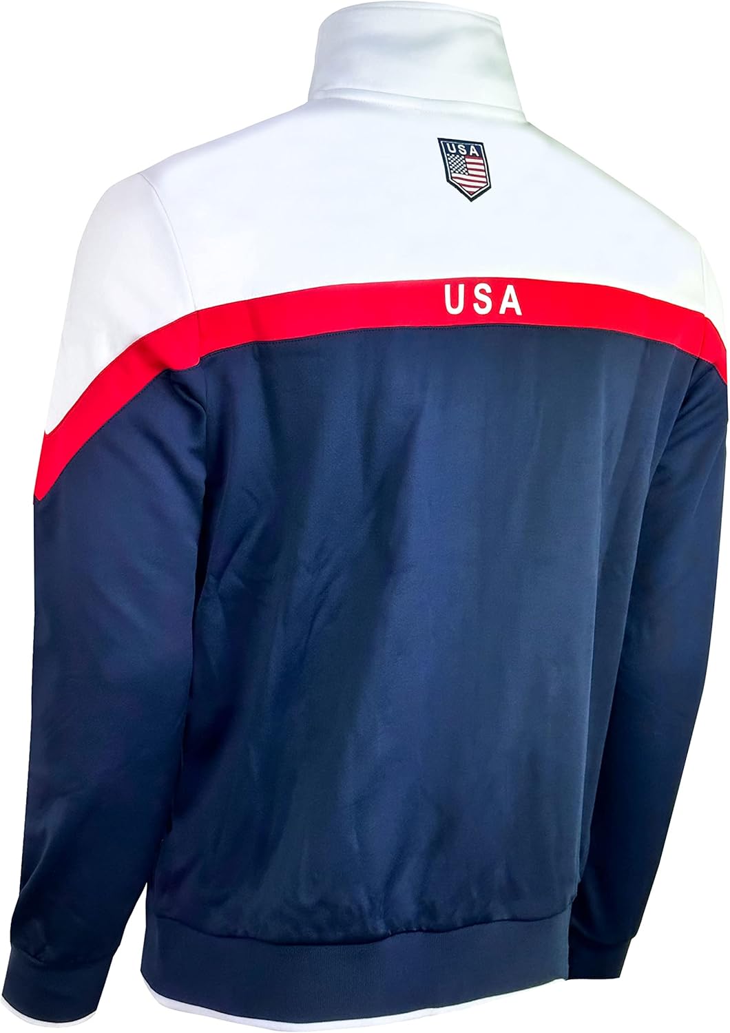 USA Boy's Track Jacket - Youth Full Zip Sweater with Zipper Pockets | Comfortable Fit