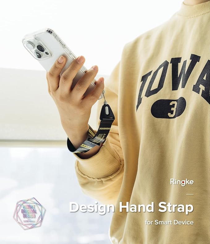Ringke Hand Strap Designed for Camera Strap and Phone Strap, Adjustable Sturdy