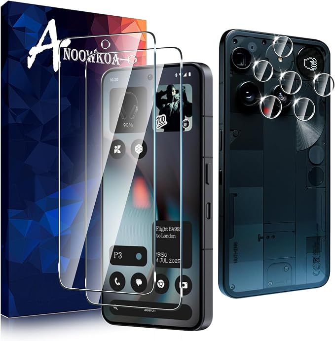 Anoowkoa 2 Pack for Nothing Phone 3 2025 Screen Protector（Not Nothing Phone