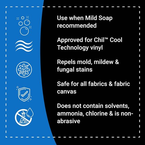 Bling Sauce Upholstery & Vinyl Cleaner - Premium Mild Soap with UV Inhibitors | 32 oz for Boats, Cars, RVs