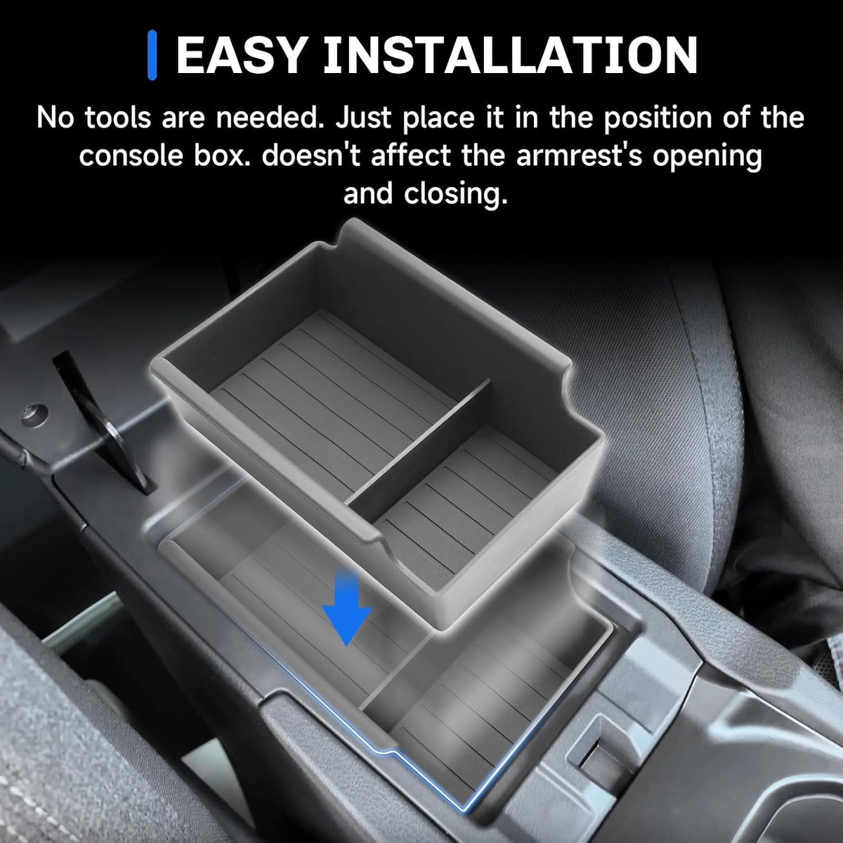SXCY for 2025 2026 Nissan Kicks Center Console Organizer