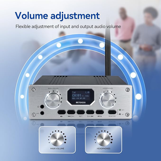 Retekess TT119 Assistive Listening System, Church Translation System