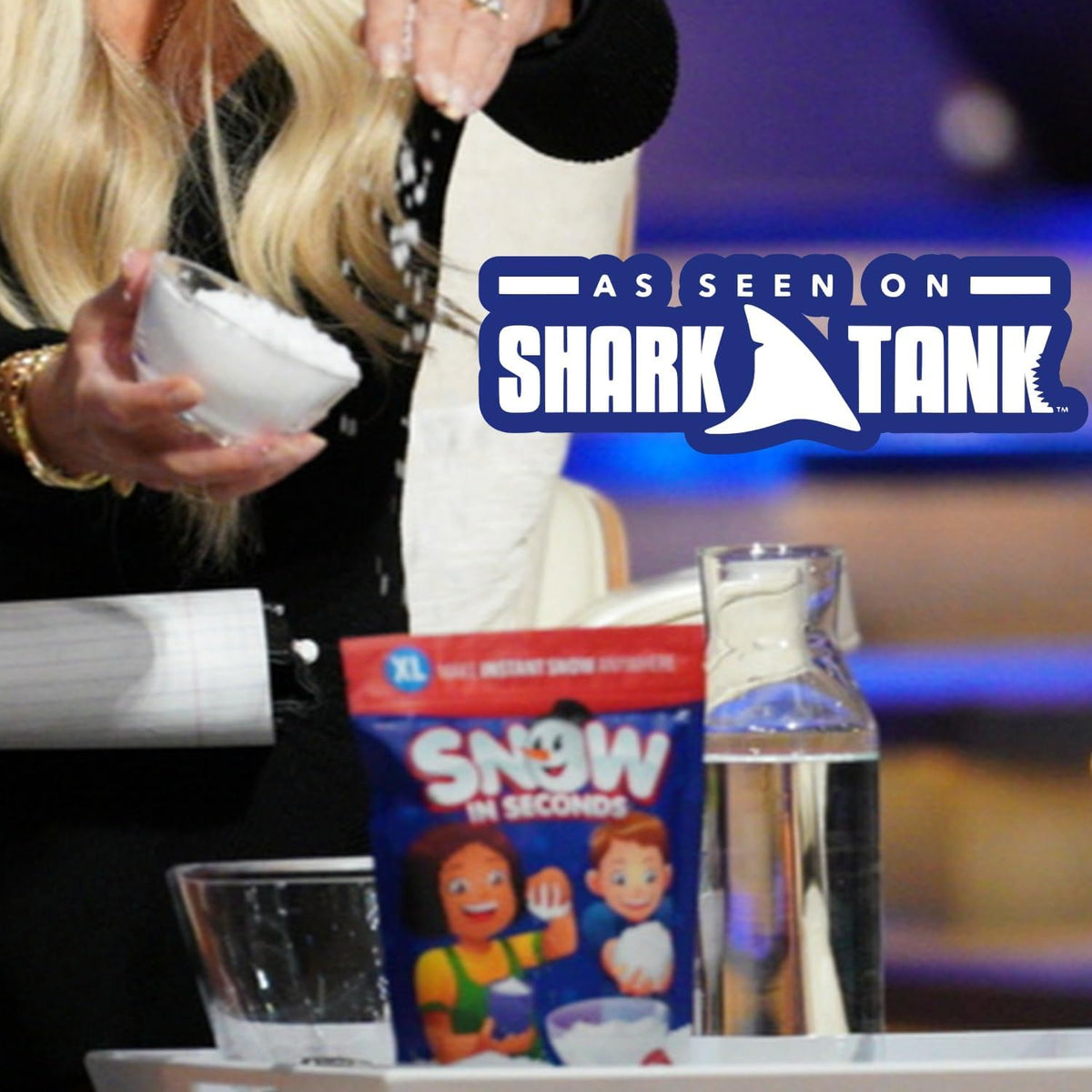 Large Instant Snow Artificial Snow - As Seen on Shark Tank - Make Cloud Slime