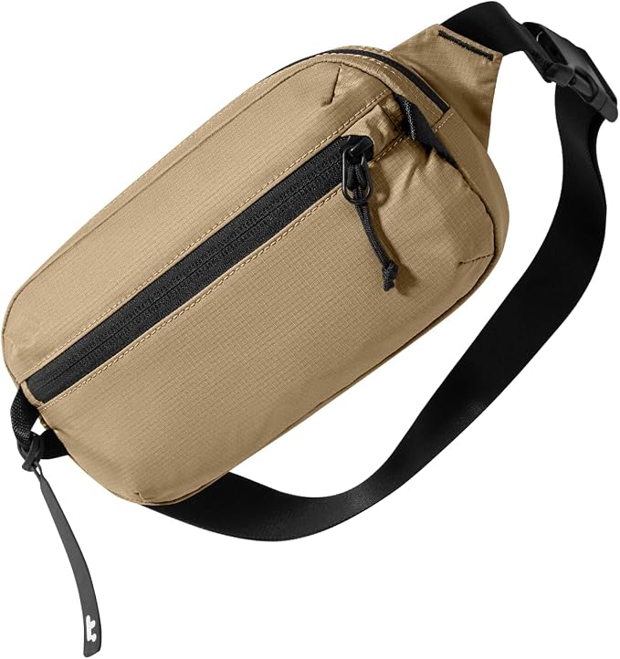 tomtoc 1.5L Sling Bag with RFID Blocking, Crossbody Bag Minimalist Chest