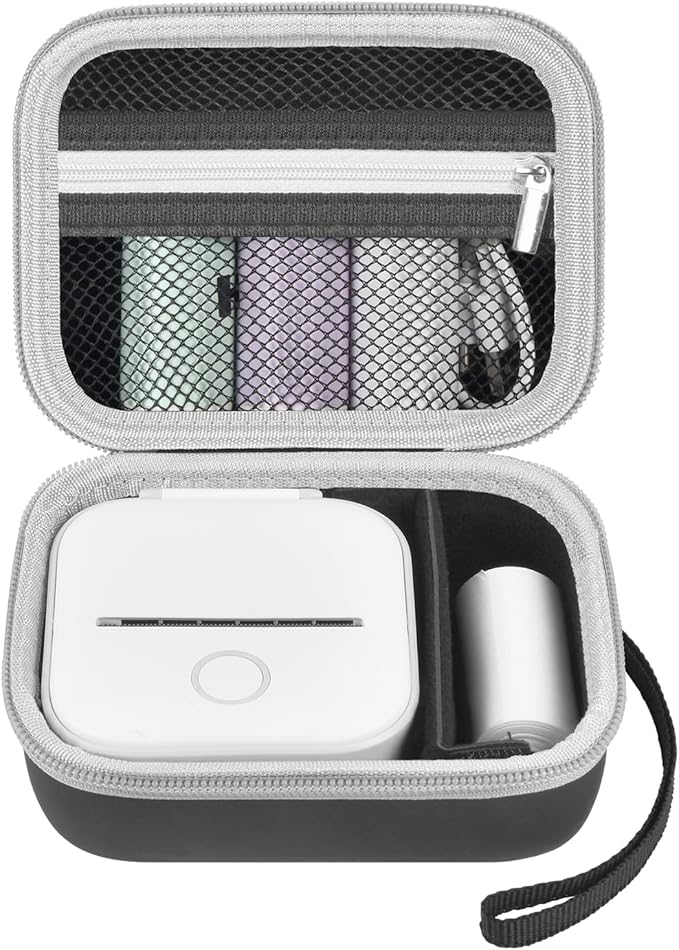 ANKHOH Label Maker Case for Memoking T02/ for Phomemo M02/ M02S/ M02 Pro/ Q30S/