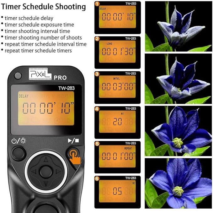 Wireless Shutter Remote Compatible