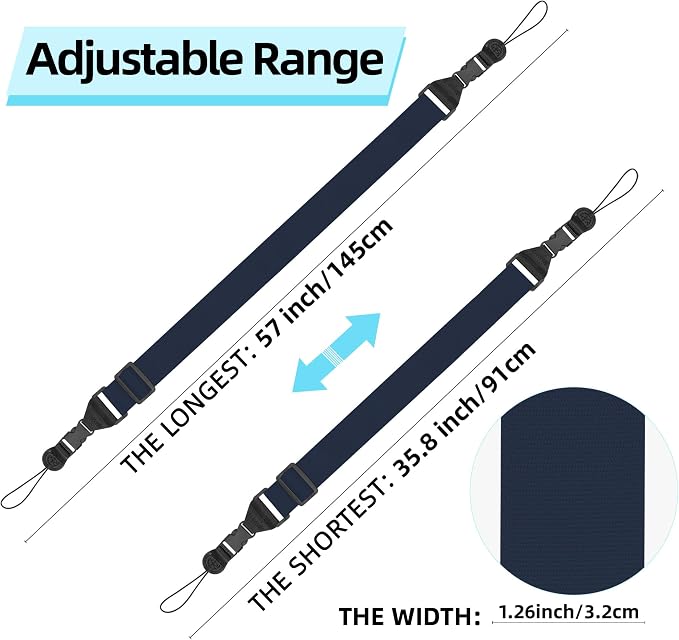 Adjustable Shoulder Strap:Comfortable iPad Strap Nylon Neck Lanyard