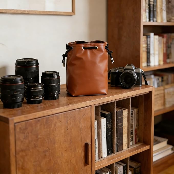 NOWNIN Drawstring Camera Lens Pouch
