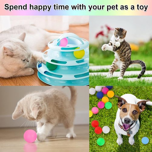 Guirnd 28 Pcs Ping Pong Balls - 40mm Table Tennis Balls for Games, Arts, Kids & Pets