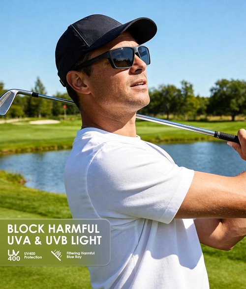 KALIYADI Polarized Sports Sunglasses - UV400 Protection for Men & Women | Ideal for Driving, Running, Cycling