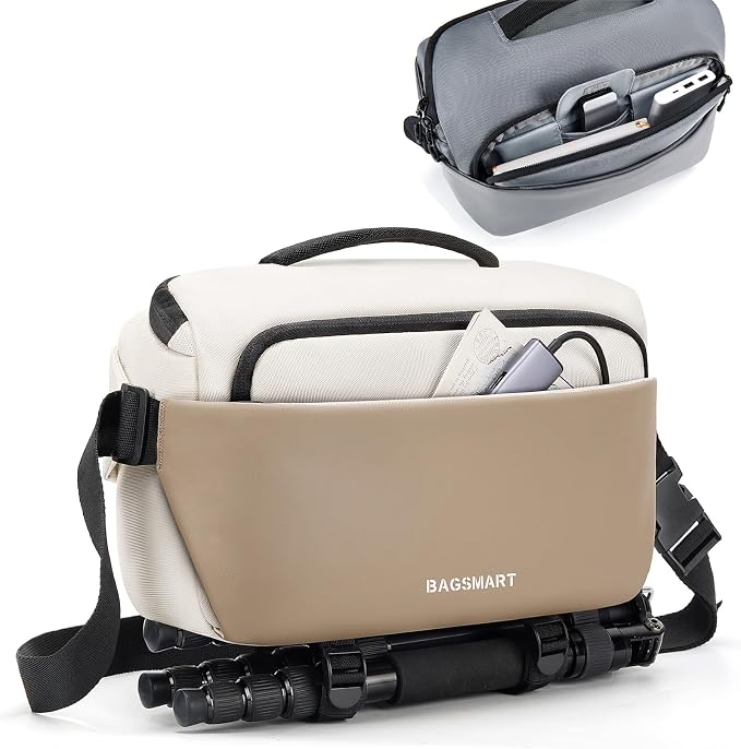 BAGSMART Camera Sling Bag, Small Camera Bags
