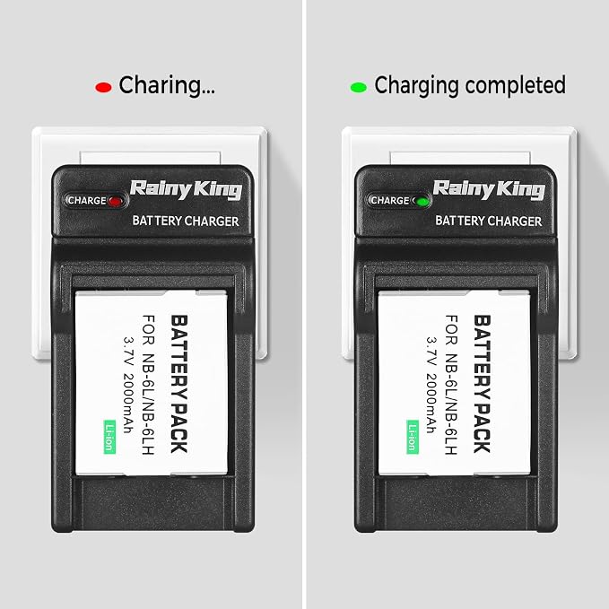 NB-4L/NB-6L/NB-6LH Battery Charger