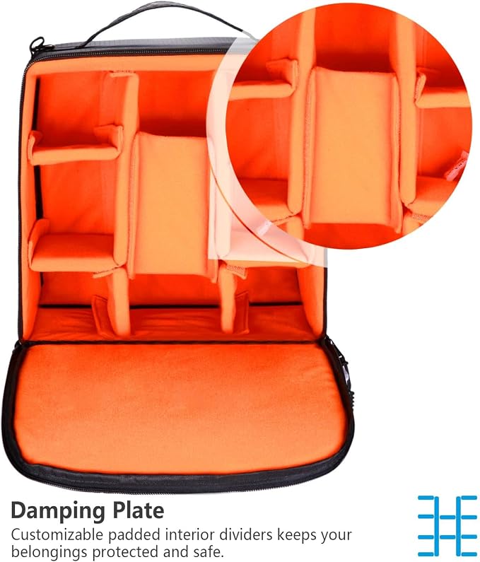 Neewer® Flexible Partition Camera Padded Bag Insert Protection Handbag