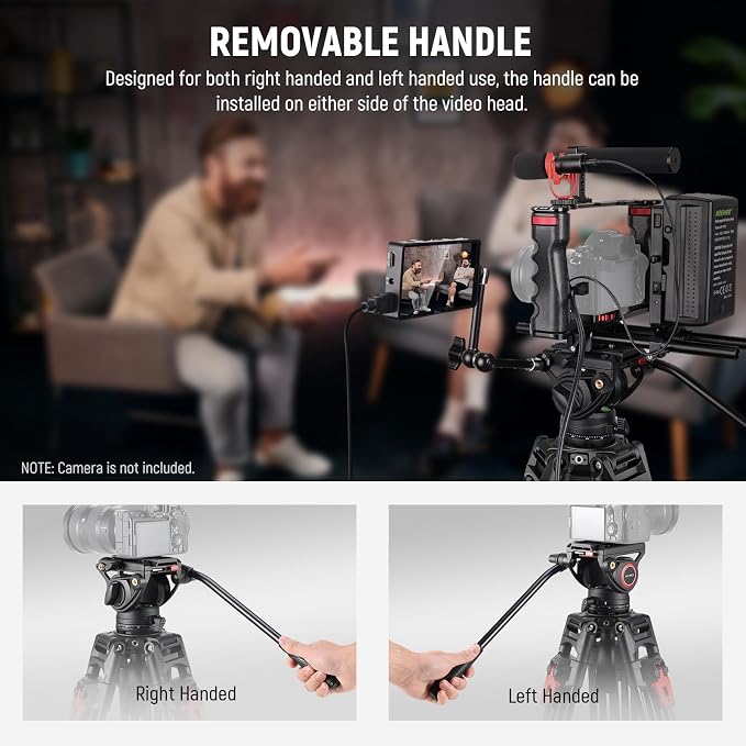 NEEWER 76" Video Camera Tripod