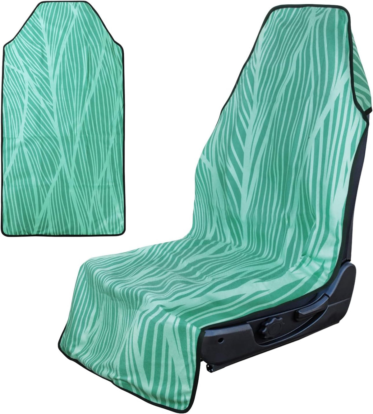Booty Barrier 4.0 Waterproof Car Seat Cover for Sweat – Post-Workout Seat Protector for Runners, Gym, Beach & Sports – Washable, Eco-Friendly (Recycled Fabric)