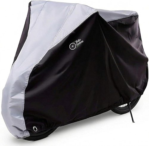 Bicycle Cover Waterproof Outdoor for 1 Bike, 3-Year Warranty, Heavy Duty 420D Ripstop, Anti-UV, Fits Mountain, Road, Cruiser & Standard Bikes up to 29 in, Rain Sun Dust All Weather Proof