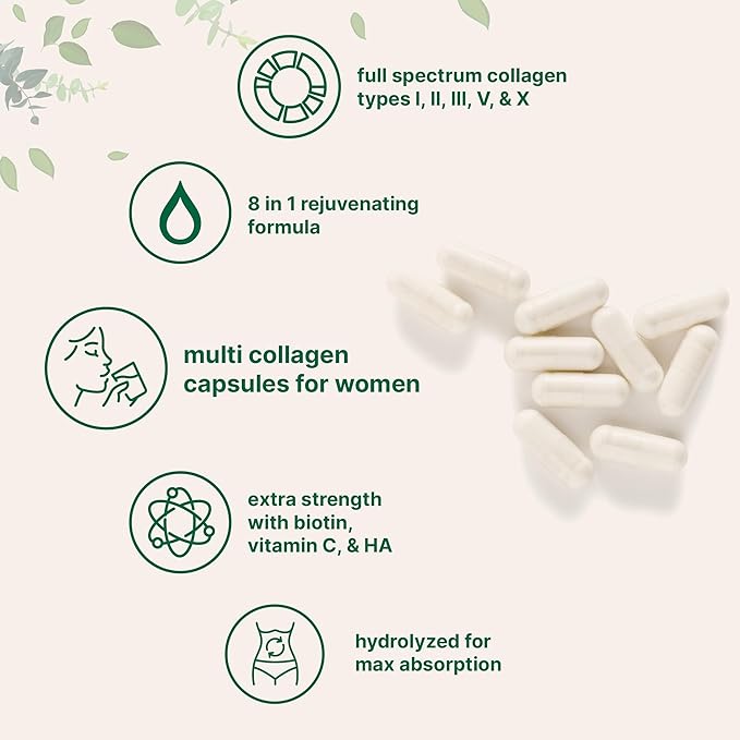 Micro Ingredients Oil of Oregano Softgels 6,000mg Per Serving & Multi Collagen Complex Bundle Pack | 4X Strength Carvacrol & Thymoquinon | Grass-Fed Collagen Peptides